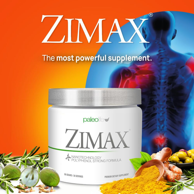 [Australia] - ZIMAX SUPER ANTIOXIDANT - 100% NATURAL - High Absorption Curcumin, Rosemary Extract, Grape Seed Extract, Olive Leaf Extract ORAC 3,451,770 (CANISTER) 90 grams (1-Pack) 3.15 Ounce (Pack of 1) 