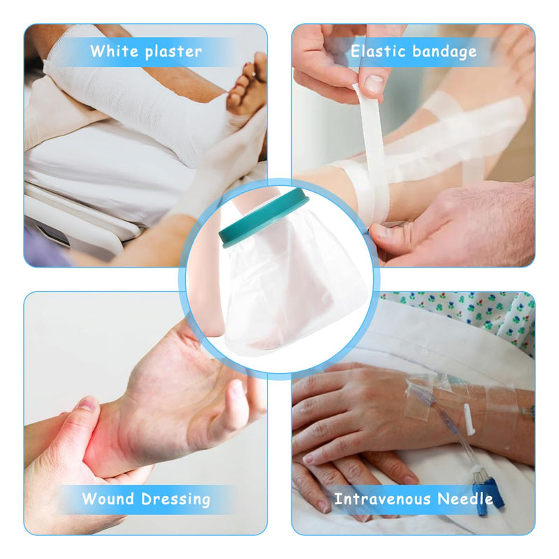 [Australia] - Suevut Cast Protection Waterproof Leg Child/Adult, Medical Consumables for Cast Protection, Shower Protection Leg, Leg Protection When Bathing, Reusable Shower Protection Foot 