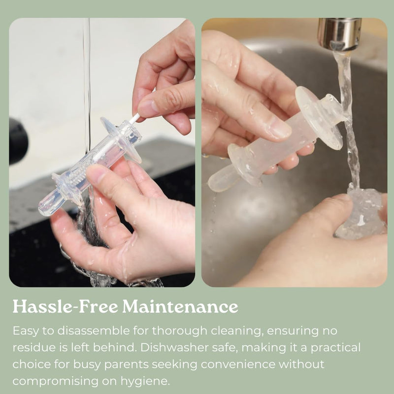 [Australia] - Haakaa SqueezieDOSE Silicone Liquid Dispenser (8ml) ‚Äì Multi-Purpose Baby Feeding Syringe/Liquid Medicine Dispenser ‚Äì Accurate Dosing for Kids‚Äô Medication 0 Month + 