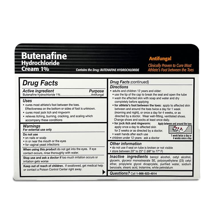 [Australia] - TARO Butenafine Hydrochloride AntiFungal Cream 1% 
