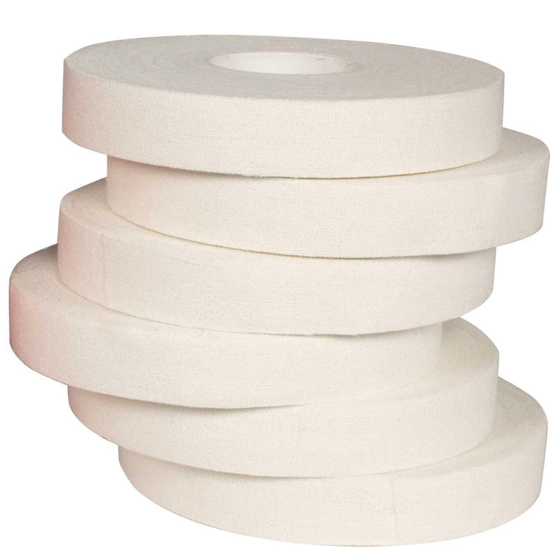 Fuji Jiu-Jitsu and Judo Finger Tape with Case (6 Rolls) White