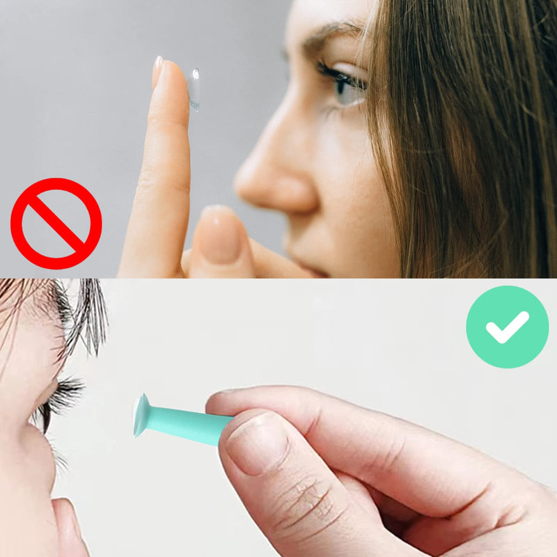 [Australia] - MUDOR Hard Contact Lens Remover, 3 Pieces Scleral and RGP Lens Remover Tool, Eye Contact Remover Plunger 