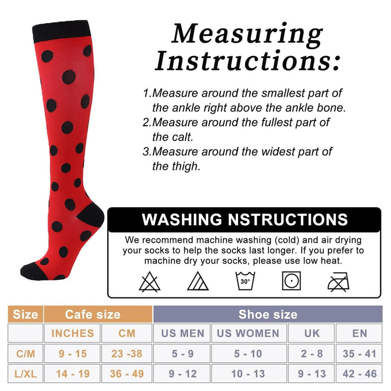 [Australia] - MQLSAERI 2 Pairs Compression Stockings for Men and Women, Graduated Compression Socks from 15-24mmHg, Compression Socks for Running, Travel, Flying, Varicose Veins, Nurses-405 