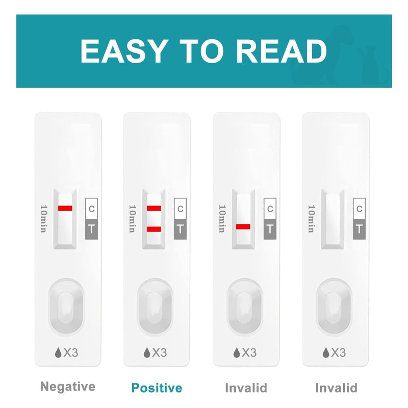 Dog & Cat Pregnancy Test Kit at Home,Dog Urine Test - Urine-Based, 98.8% Accurate, 10-Minute Results, Painless(1 PCS) 1 pcs