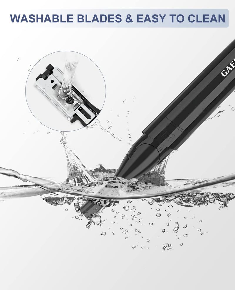 [Australia] - Electric Eyebrow Trimmer, Painless Portable Eyebrow Shaper Trimmer Kit for Women Men, Eyebrow Hair Trimmer with Battery for Face Lips Armpit Leg Body 