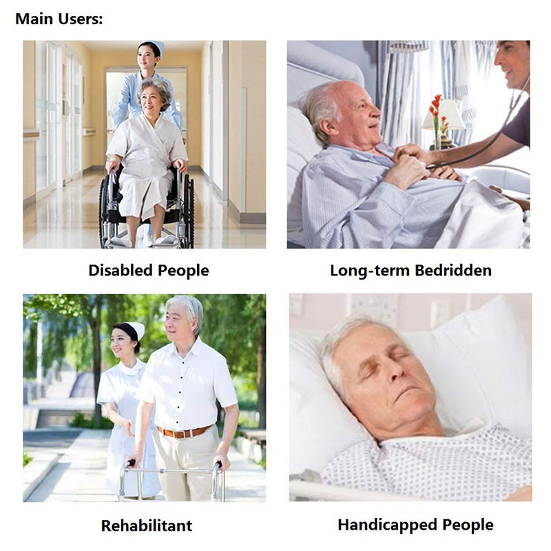 [Australia] - 31.5 Inch Padded Bed Transfer Nursing Sling for Patient, Elderly Safety Lifting Aids Home Bed Assist Handle Back Lift Mobility Belt for Patient Care 