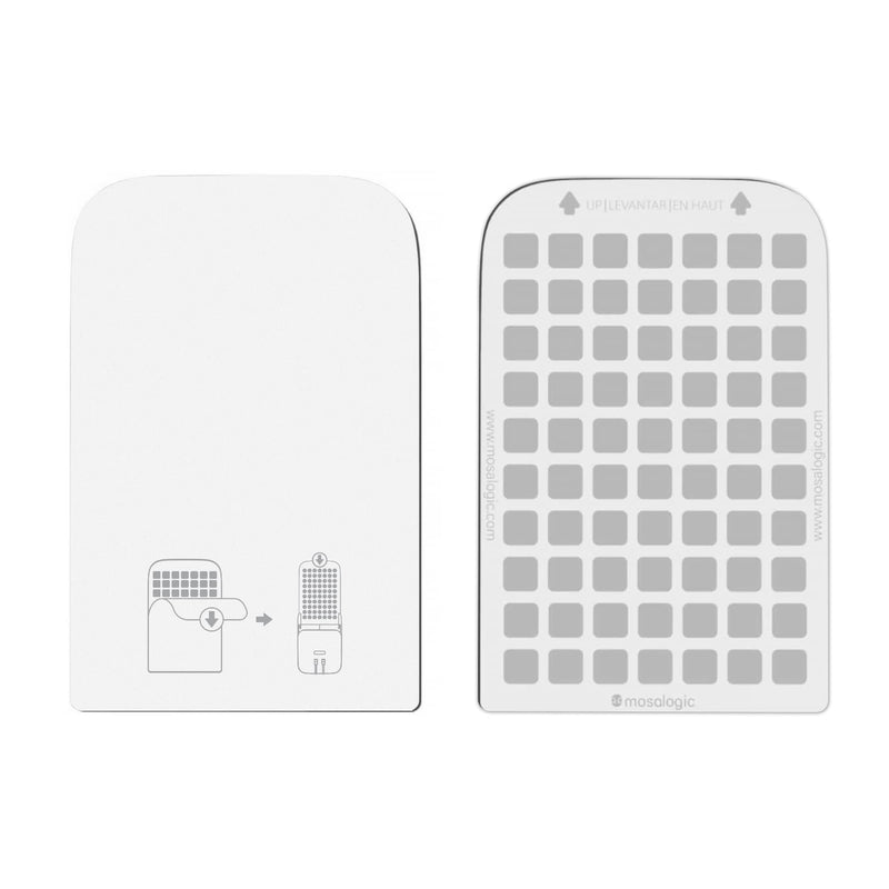 [Australia] - Mosalogic Sticky Card Plug Refill Replacement Glue Cards for Flying Insect Trap Indoor-10pack (No Device) 10Pack Refills White 
