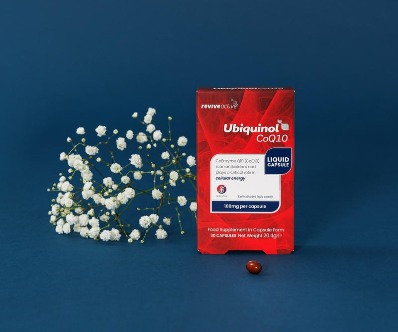 Revive Active Ubiquinol CoQ10 100mg, Highly Absorbable Kaneka™ Ubiquinol, Supports Cellular Energy & Antioxidant Protection, Easily Absorbed Liquid Capsule, 30 Day Supply