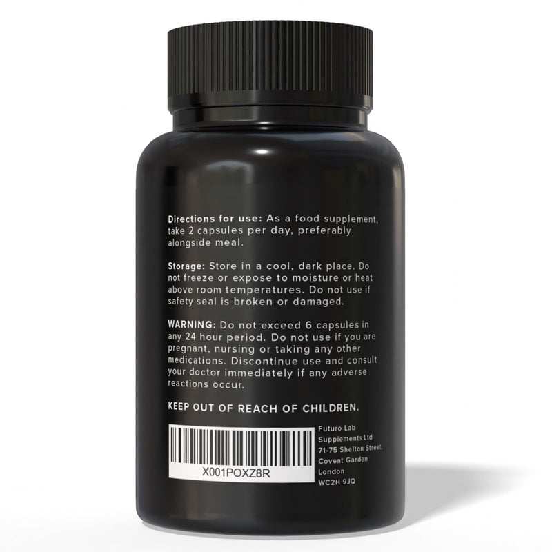 Glutathione Capsules 500mg Dose - Highly Purified and Highly Bioavailable - Extra Strength Glutathione Supplement, Non-GMO, Reduced Glutathione Supplement - 30 Day Supply - UK Made