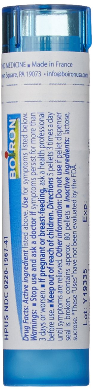 Boiron Eupatorium Perfoliatum 6C, Homeopathic Medicine for Stiffness and Bone Pain (Pack of 5)