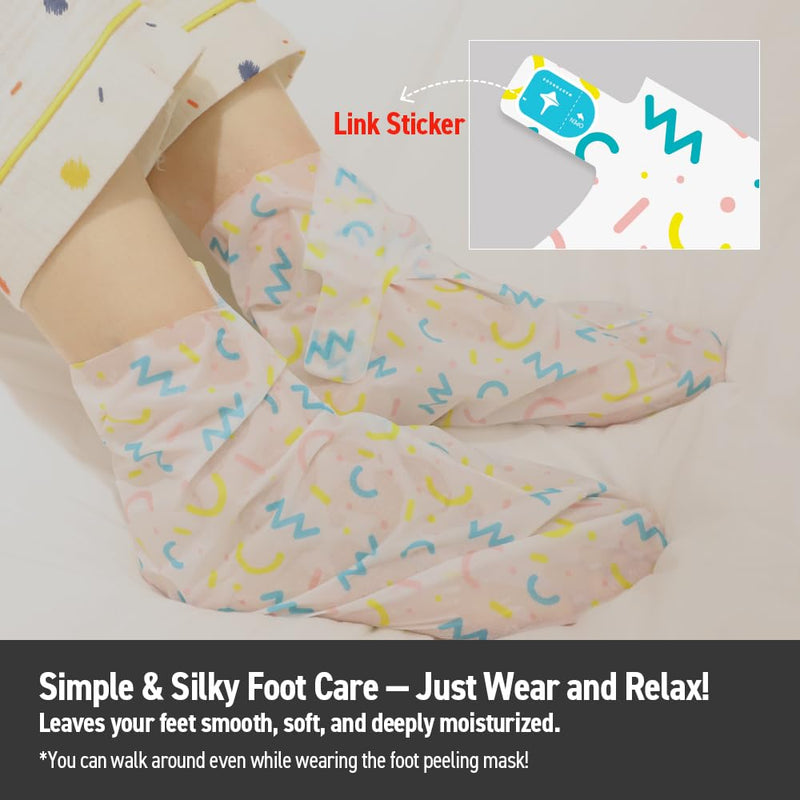 [Australia] - Silky Smooth Foot Peeling Mask – Exfoliating Booties for Soft Feet, Callus & Dead Skin Remover, Easy At-Home Pedicure (2 Pairs / 4 Pairs) (4 Pairs (Pack of 1)) 4 Count (Pack of 1) 
