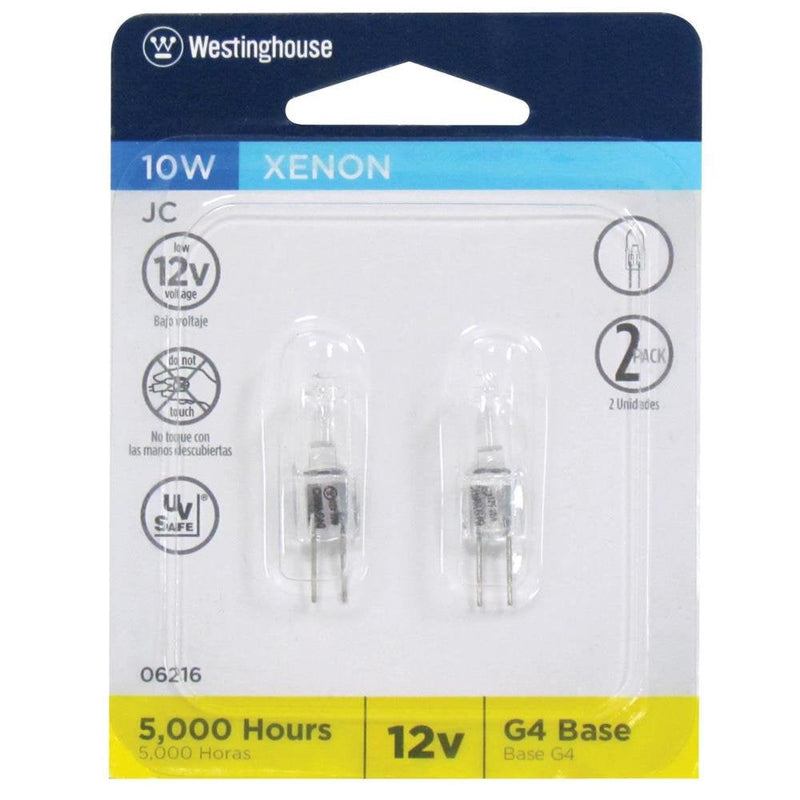 [Australia] - Westinghouse Lighting 0621600 Corp 10-watt T3 Xenon Bulb, Clear, 2-Pack 