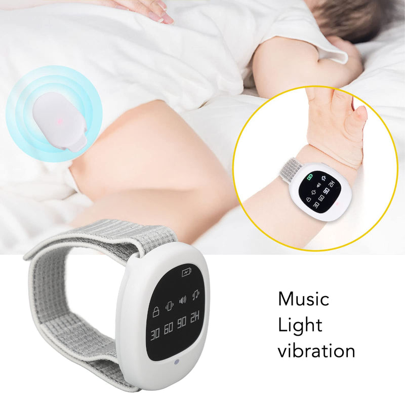 Bedwetting Enuresis Alarm, Bedwetting Alarm Vibration Timer Setting Musical Potty Training Alarm for Elderly Adults Children