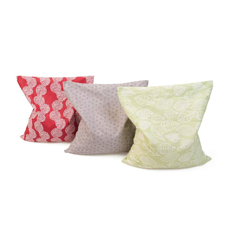 [Australia] - GRÜNSPECHT Cherry Stone Pillow 22x24cm, Heat Pillow for Neck, Stomach & Back, Cover Made of 100% Cotton, for Microwave & Oven, Gray (110-V4) Cocotte, Gray 1 Piece (Pack of 1) 