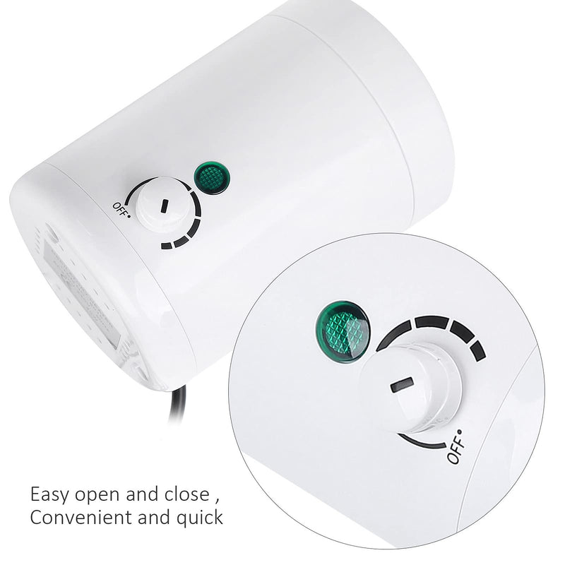 [Australia] - ZJchao Mini Hair Removal Wax Hot Machine, Paraffin Wax Warm Machine with 6 Gears Temperature Adjustment for Men Women, Waxing Pot Warmer Hair Removal (US Plug) US Plug 