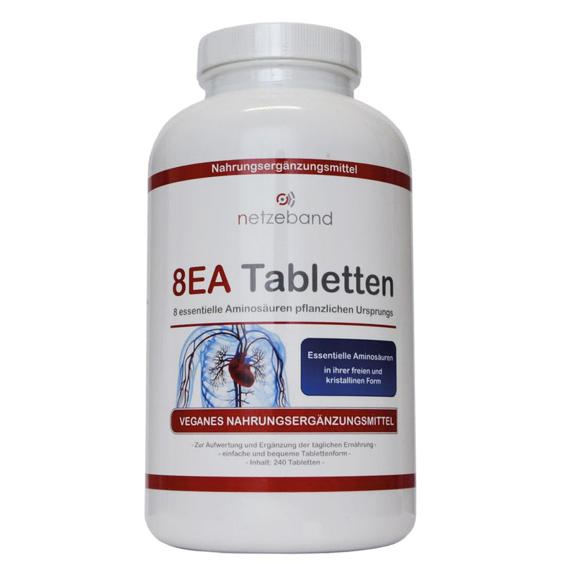 [Australia] - 8 essential Amino Pattern 8EA - amino acids 480 vegan tablets 2 packs in the optimal ratio of L-Leucine, L-Valine, L-Isoleucine, L-Phenylalanine, L-Lysine, L-Threonine, L-Methionine and L-Tryptophan 