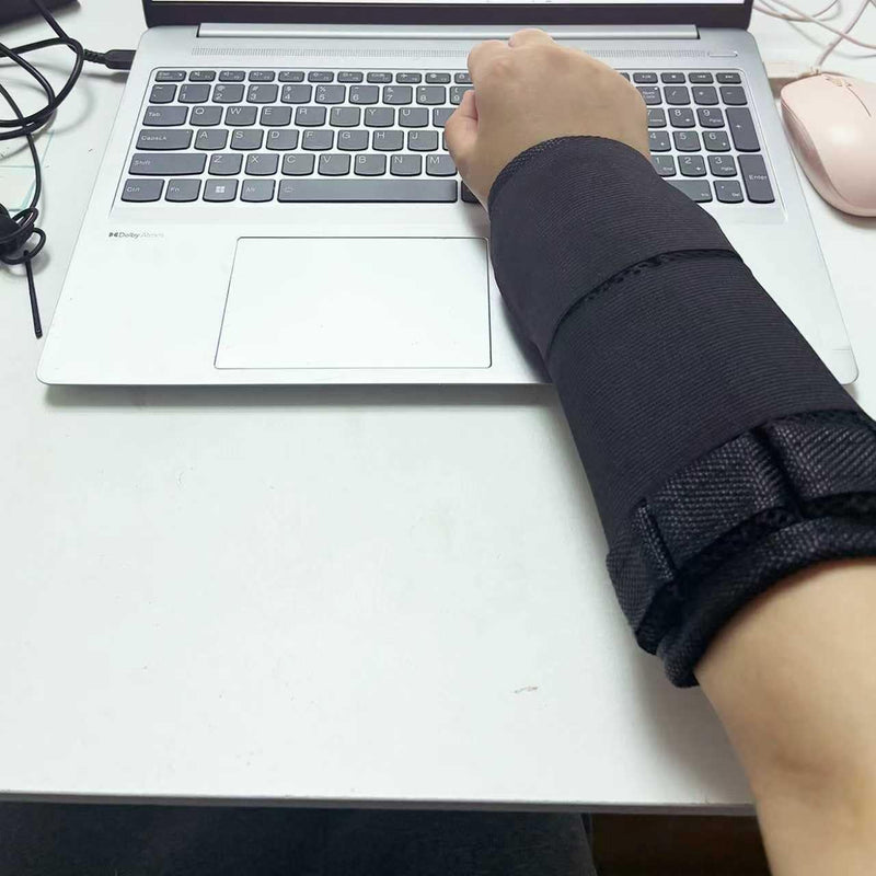 [Australia] - Wrist Weighted Gloves for Tremors - 1pcs Hand Weighted Utensils for Hand Tremors Writing Weights & Hand Strengthening Tools for Parkinson‚Äôs Essential Tremors Patients (1.1LB) 