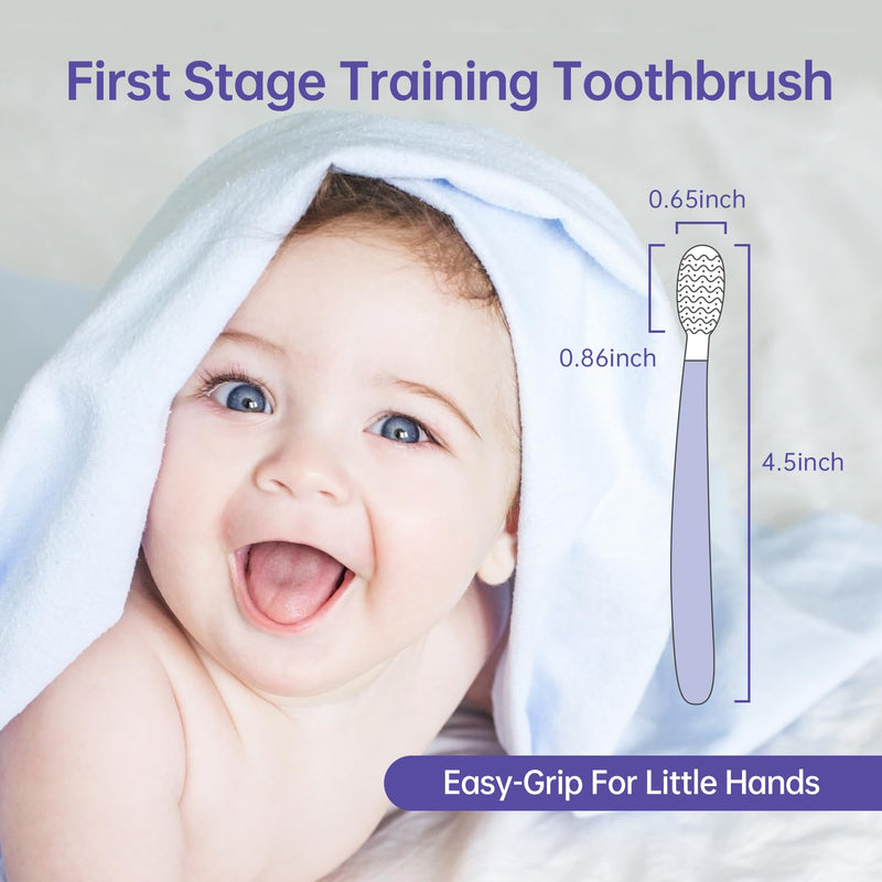 [Australia] - Kids Tongue Scraper, Tongue Cleaner for Infant & Newborn, Baby Oral Cleaner Newborn, Toddler Toothbrush for Tooth Mouth Gum Clean, Infant Toothbrush Oral Cleaning Stick… Air 