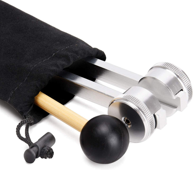 [Australia] - Otto 128 Hz Tuning Fork Medical Weighted Biosonics Tuning Forks for Healing 128 Hertz Sonic Slider Diapason Medical Tuning Fork C128 F Sharp Tuning Fork 128HZ 