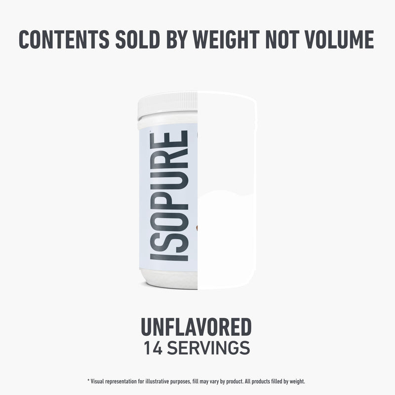 Isopure 20g Grass-Fed Collagen Peptides with Biotin + Vitamin C – Supports Skin, Hair, Nails & Joint Health – Unflavored, Keto Friendly Collagen Powder, 14 Servings 11.36 Ounce (14 Servings)