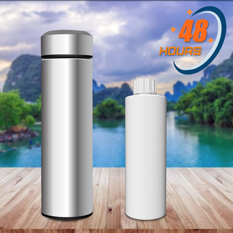 [Australia] - 48H Insulin Pens Cooler Travel Case TSA Approved Diabetic Medicine Travel Cooler, Portable Insulin Medical Cooler - Silvery 