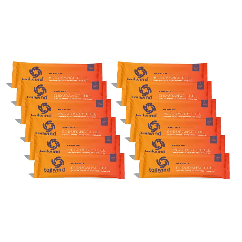 [Australia] - Tailwind Nutrition Endurance Fuel, Sports Drink Powder Single Serving with Electrolytes, Non-GMO, Free of Soy, Dairy, and Gluten, Vegan-Friendly, Mandarin Orange, Pack of 12 