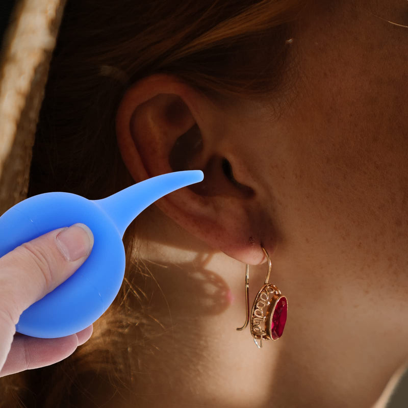 [Australia] - FOMIYES Ear Suction Bulb Rubber Suction Ear Syringe, 75ml Hand Bulb Syringe Ear Washing Squeeze Bulb Ear Washing Squeeze Bulb Air Blower Pump Cleaner Laboratory Tool Hand Bulb Syringe 