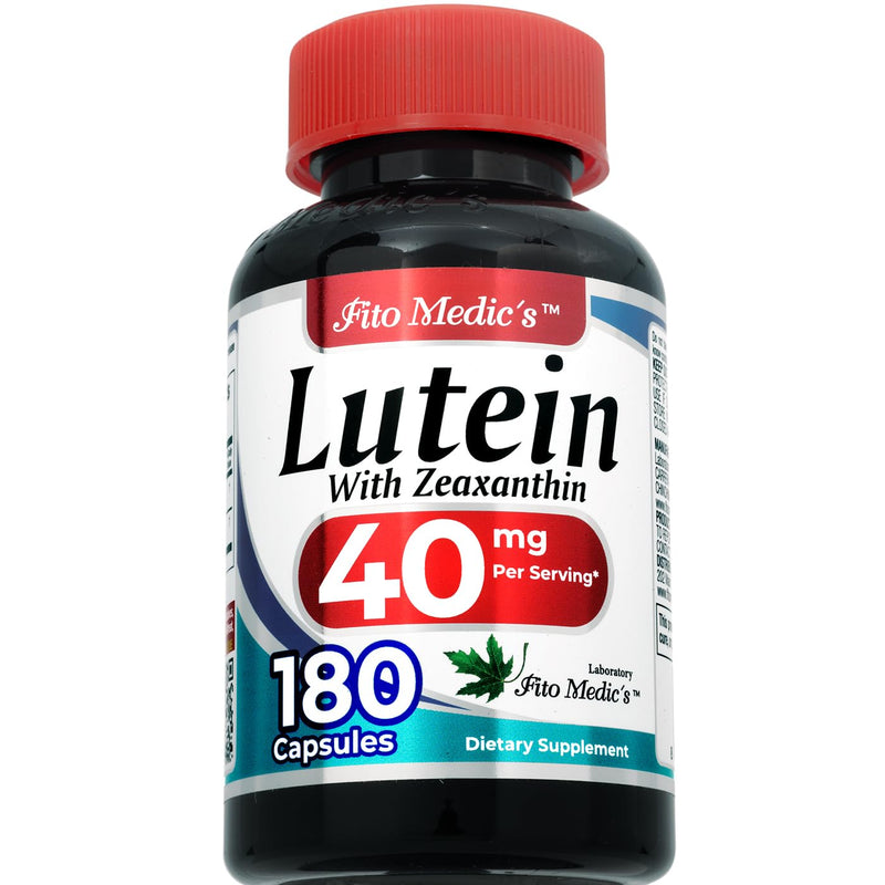[Australia] - FITO MEDIC'S Lab | lutein |180 Capsules |40 mg| lutein 40mg | lutein and zeaxanthin supplements | concentrate extract | lutein 40 mg | lutein and zeaxanthin | zeaxanthin | Ultra high Absorption. 