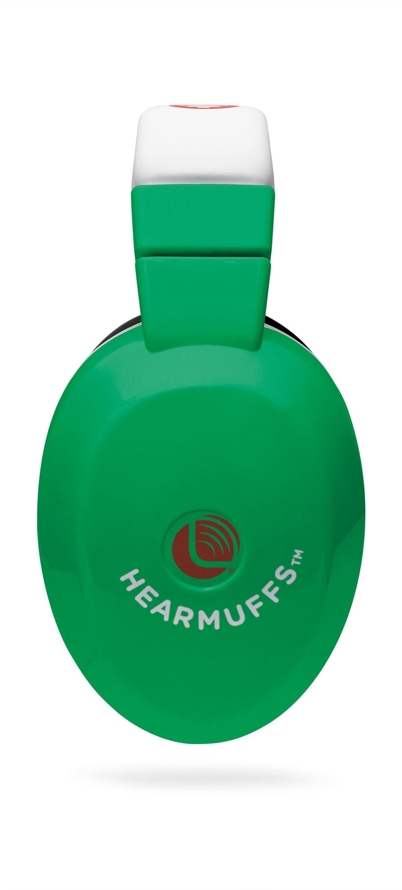 [Australia] - Lucid Audio HearMuffs Kids Hearing Protection Green/White (Over-the-ear Sound Protection Ear Muffs Ages 5+) 