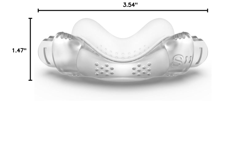 [Australia] - Replacement for N30i Small Nasal Cushion, Soft Curved Cradle Around The Nose, Latex-Free and No air-Leakage 