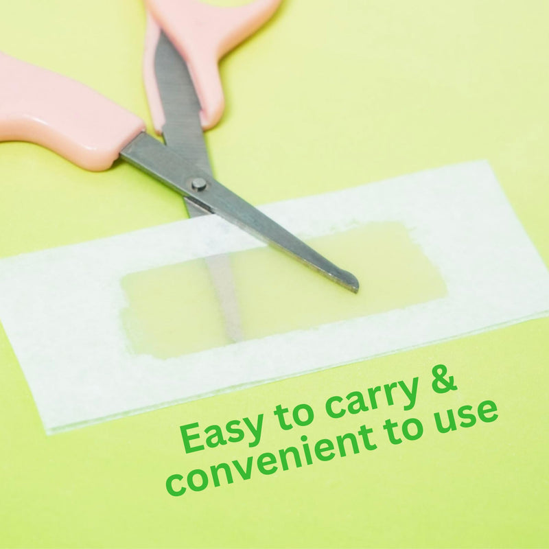 Fabulous Body Wax Strips for Hair Removal, 20 Count - Waxing Strips for Legs, Arms, Armpits and Wide Parts + After Waxing Wipe with 100% Almond Oil