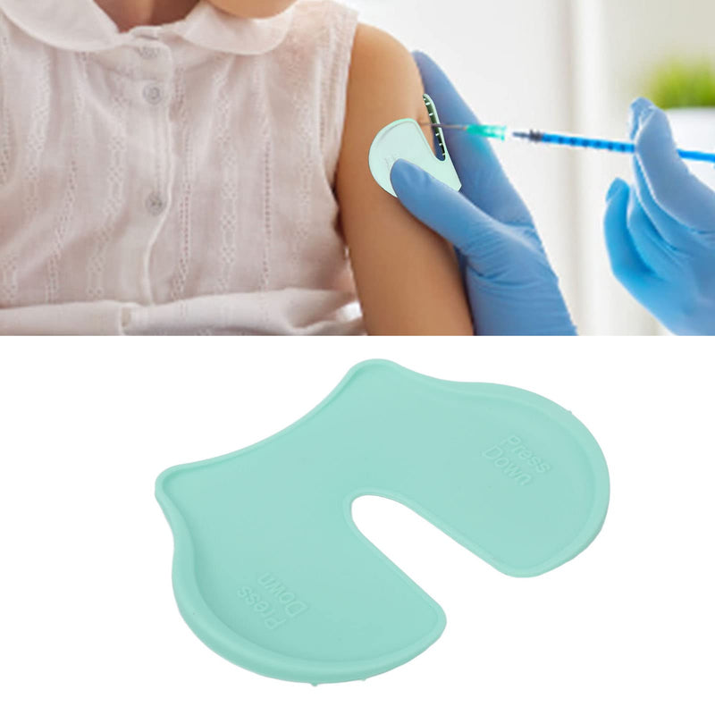 [Australia] - Shot Pain Reducer, 4PCS Lightweight ABS Plastic Kids Shot Blocks for Immunization Injections (Light Green) 