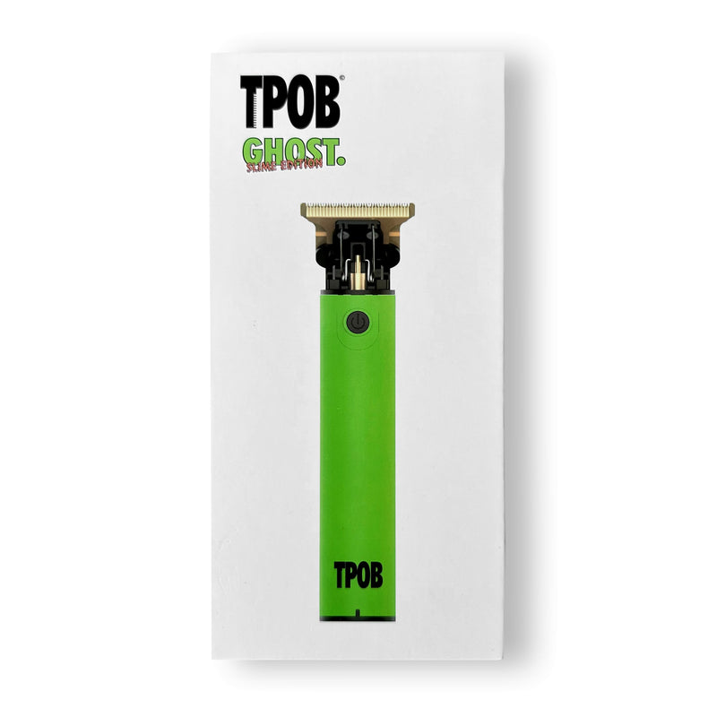 [Australia] - TPOB Ghost Beard Trimmer Hair Clippers for Men, Professional Hair Trimmer Zero Gapped T-Blade Trimmer Cordless Rechargeable Edgers Clippers Electric Beard Trimmer Shaver (Ghost Slime) Ghost Slime 