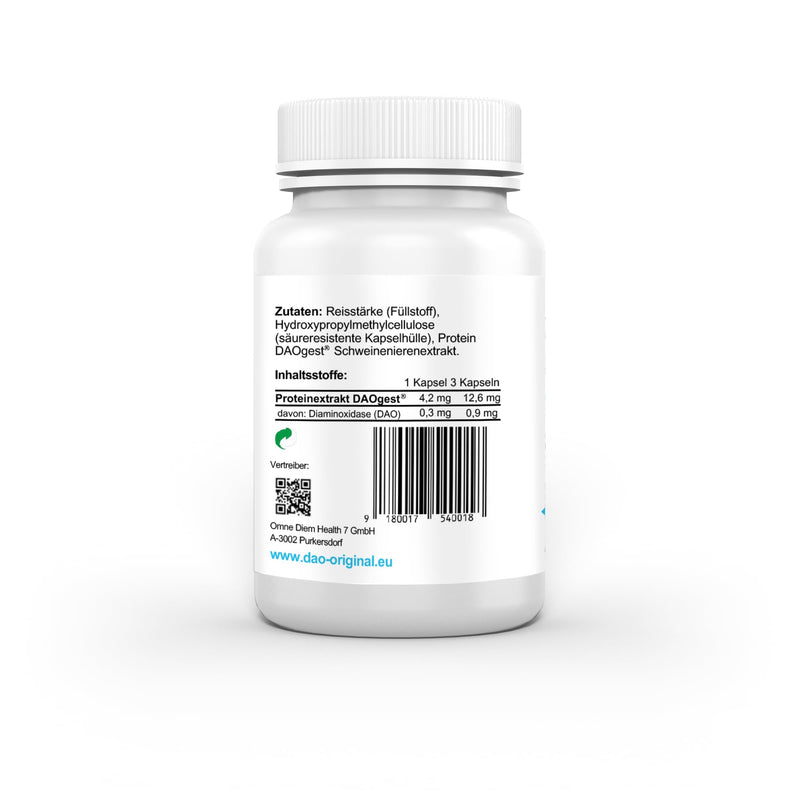 [Australia] - DAO Original: The solution for breaking down histamine from food - 30 capsules 