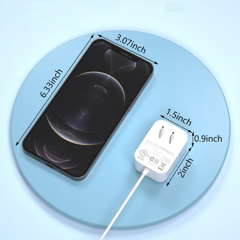 [Australia] - 6V for Vtech Baby Monitor Power Cord compatible with Vtech DM221 DM221-2 DM223 DM251 (Parent & Baby Units) DM111 DM112 DM222 DM271 (Parent Unit ONLY) Safe & Sound Audio Monitor 