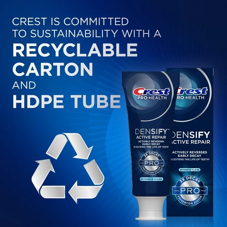 [Australia] - Crest Pro-Health Densify Toothpaste, Intensive Clean, 3.5 oz (Pack of 3) 