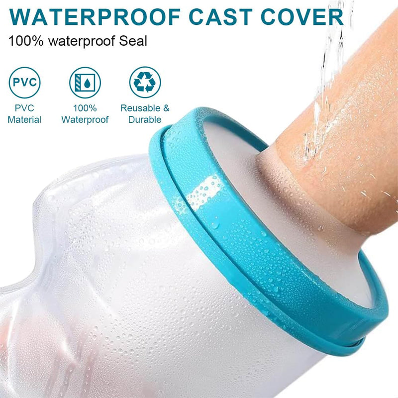 [Australia] - XongSyue arm protector cover, plaster protection, waterproof arm, adult bandage protection, shower protection arm, plaster arm waterproof for men and women, arm protector, reusable arm plaster shower cover 
