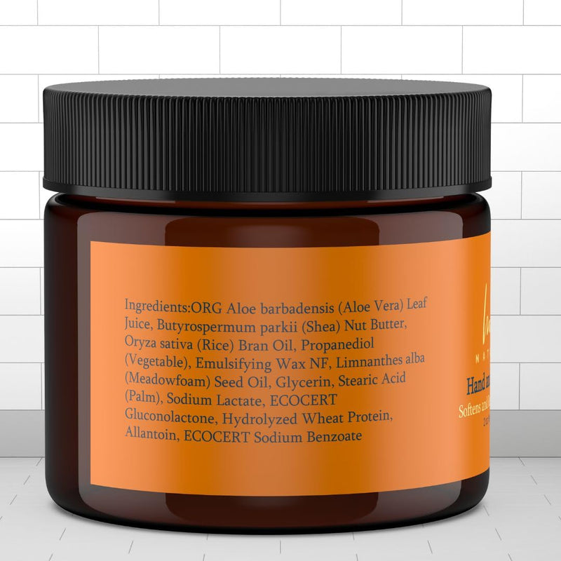 [Australia] - Harper's Naturals Hand and Foot Cream, Moisturizing, Softens, For Dry, Cracked Hands and Feet - 2 oz 