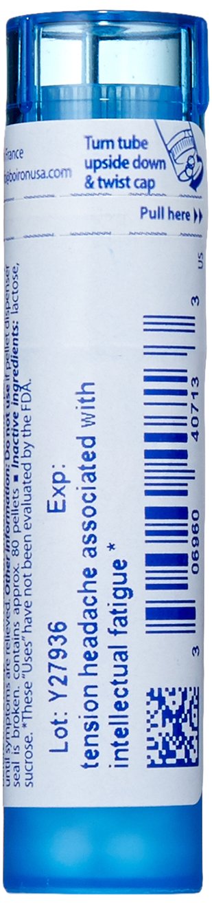 Boiron Homeopathic Medicine Kali Phosphoricum, 30C Pellets, 80-Count Tubes (Pack of 5)
