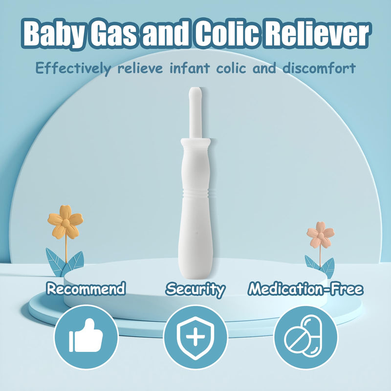 [Australia] - 20 Count Gas and Colic Reliever for Babies, Infant Gas Colic Relief Flatulence Stick, Instant Constipation Relief for Newborns Boys Girls 