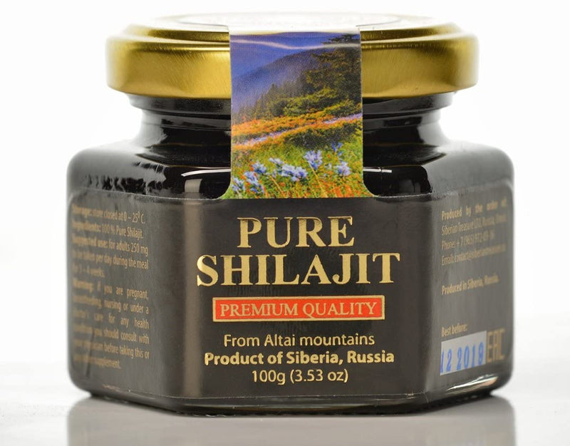 [Australia] - Pure Authentic Shilajit Siberian Mumijo Resin, 100 grams, 3.5 OZ 