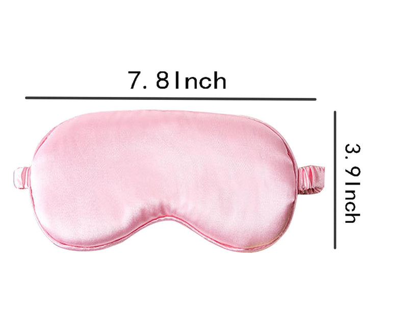 [Australia] - Sleep Eye Mask for Sleeping,Soft and Comfortable Fabric, Eye Shade Cover for Travel,Nap,Night Pink One Size 