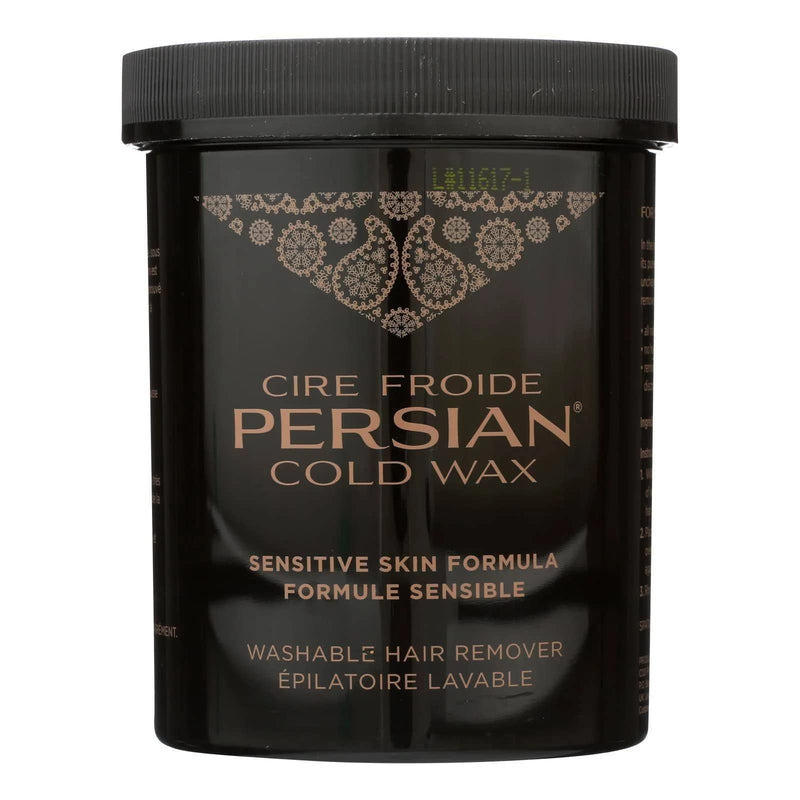 Persian Cold Wax, Sensitive Formula, Professional Size - 480 ml, (Pack of 1)