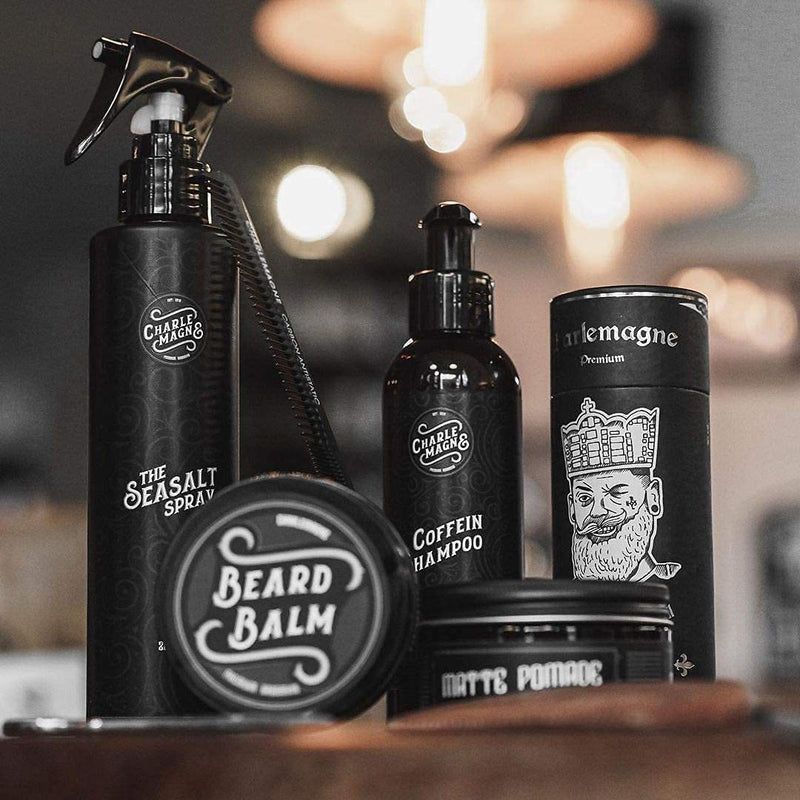 [Australia] - Charlemagne Beard Shampoo Men - 200 ml - Mild Beard Care for Dry Skin - Made in Germany - Fragrance Neutral - Beard Shampoo Men - Beard Soap - Beard Wash 200 ml (Pack of 1) 
