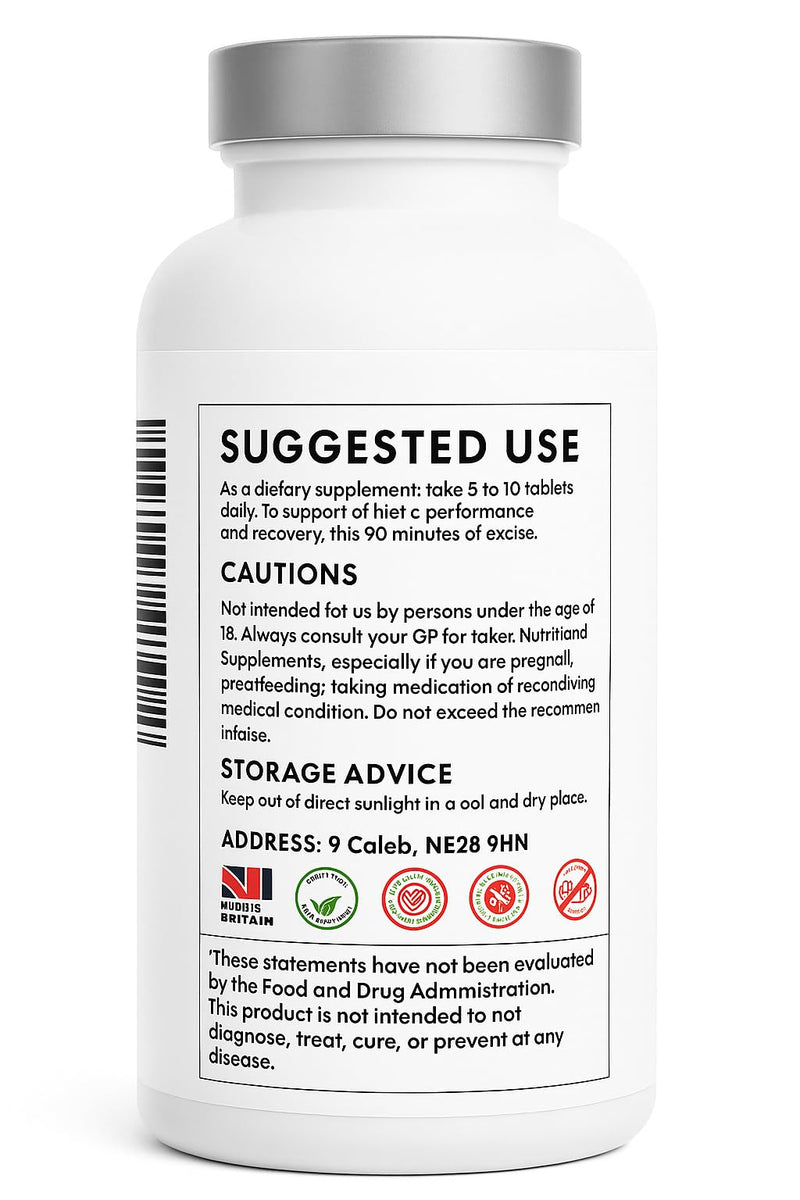 Essential Amino Acids – 300 Tablets | Full Spectrum EAAs with BCAAs | Vegan-Friendly | UK Made | High-Strength Amino Supplement
