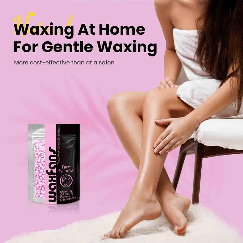 [Australia] - Waxfans Wax Beads, Wax Beads for Hair Removal 1.1lb,for Brazilian Waxing,Bikini Wax Sexy Bikini(4 pack) Pink-4P 