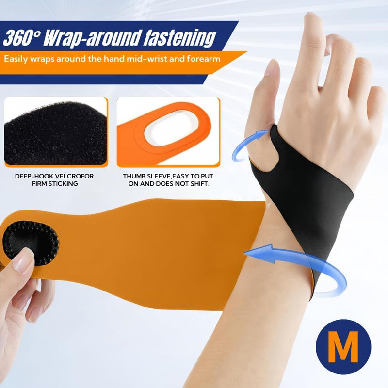 [Australia] - Wrist Brace,Carpal Tunnel Wrist Brace Wrist Wraps Wrist Support Tendonitis SprainsÔºàM-BlackÔºâ Black Medium 