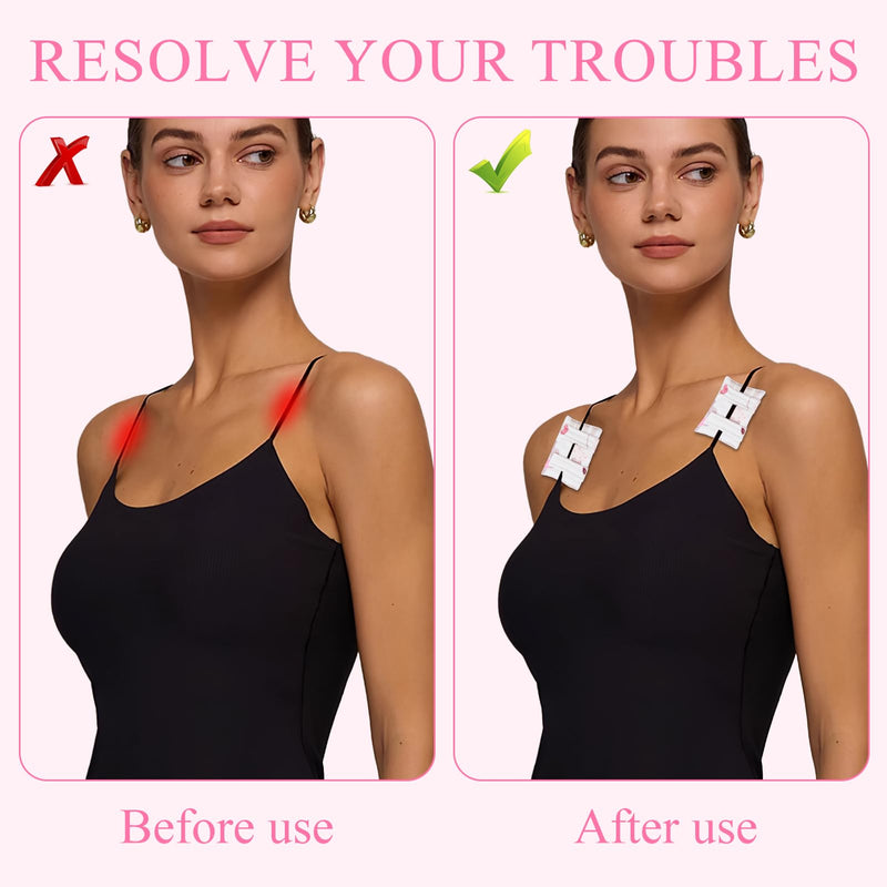 [Australia] - 2 Pack Bra Strap Cushion, Pacemaker Pillow for Bra, Chemo Port Protector Pillow for Bra Strap, Port Pillows for Chemo Patients for Post-Surgery, Mastectomy Recovery, Chest Heart Support, Recovery Gift 