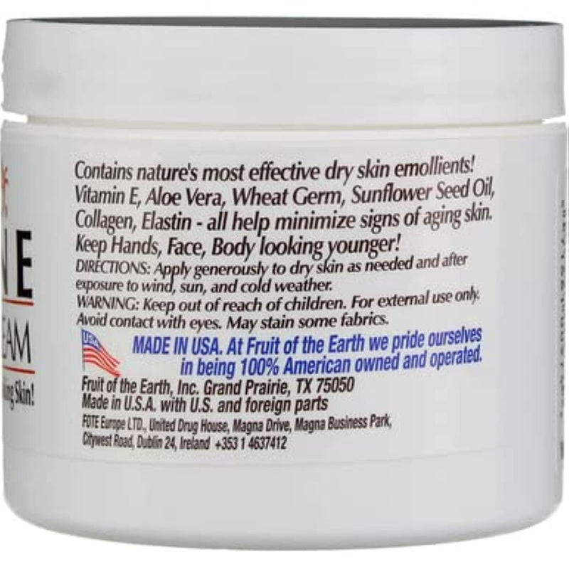 Fruit of the Earth Vitamin E Skin Care Cream 4 Ounce Cream 4 Fl Oz (Pack of 1)