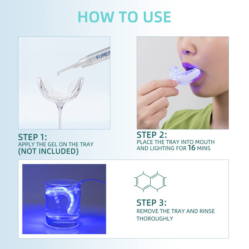 [Australia] - Teeth Whitening Gel Refills 10PCS Tooth Whitener 48+ Treatments -Removes Years of Stains 35% Carbamide Peroxide 